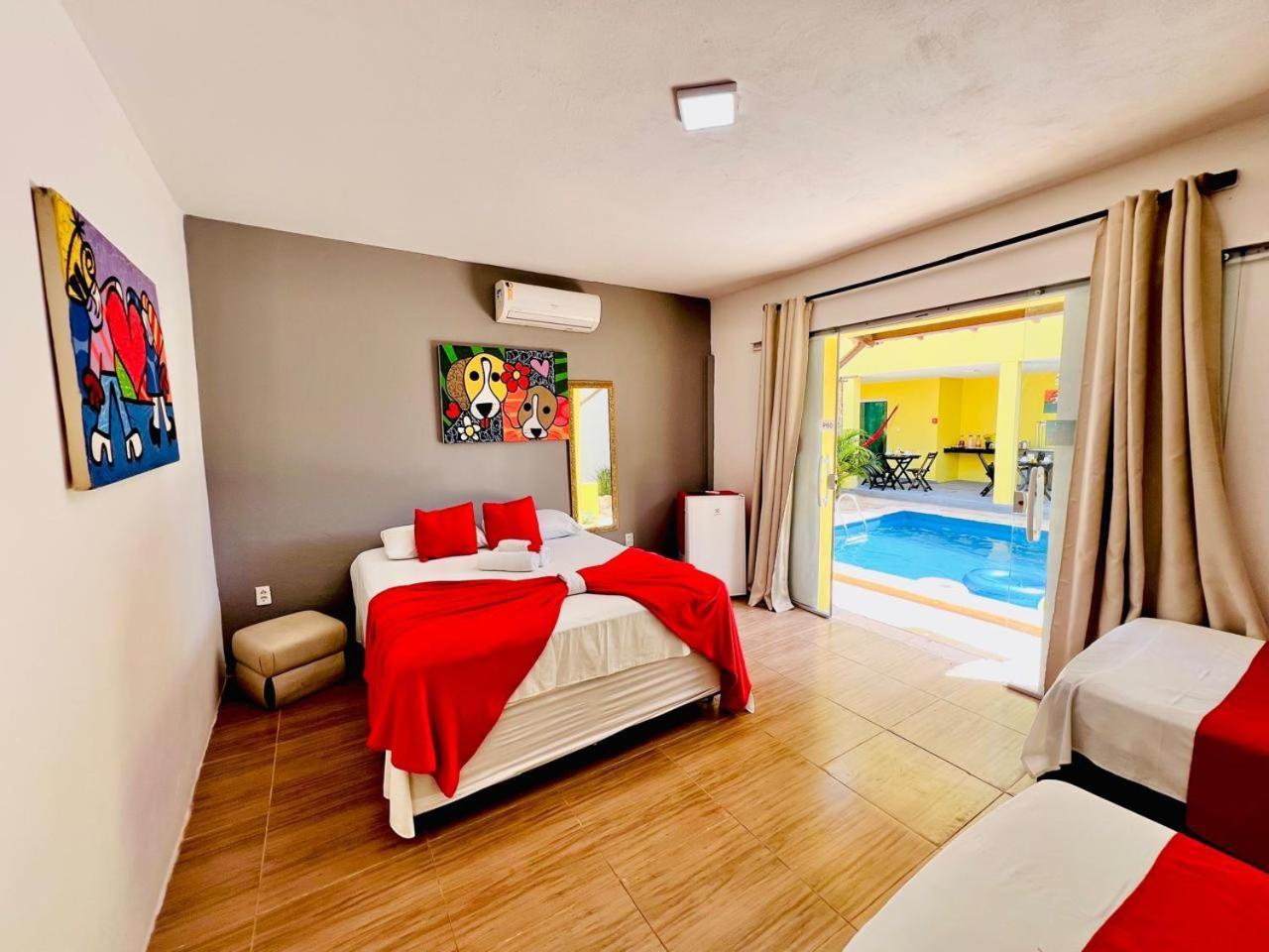 Hotel Pousada Panorama Beach São Miguel do Gostoso Kültér fotó