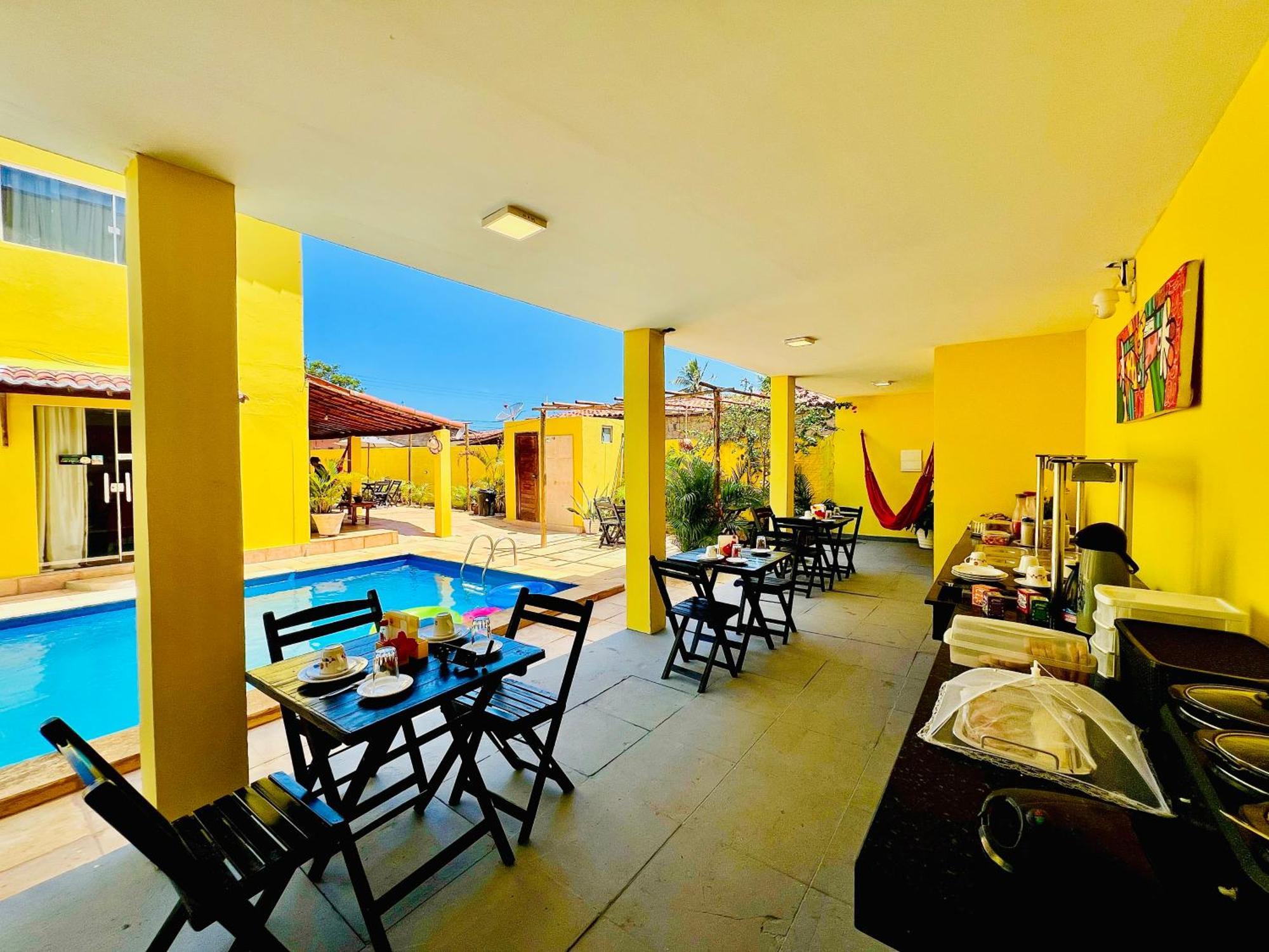 Hotel Pousada Panorama Beach São Miguel do Gostoso Kültér fotó