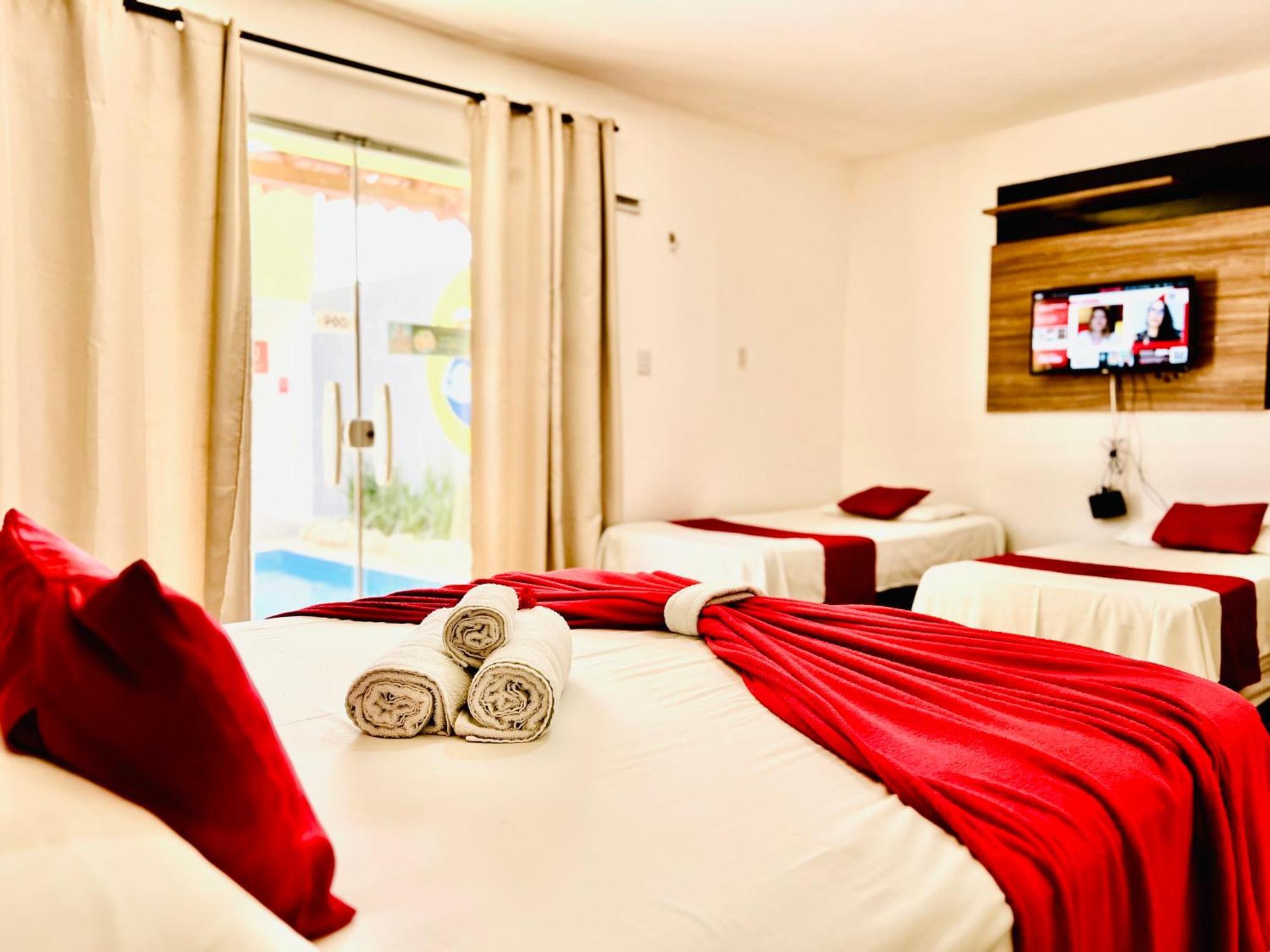 Hotel Pousada Panorama Beach São Miguel do Gostoso Kültér fotó