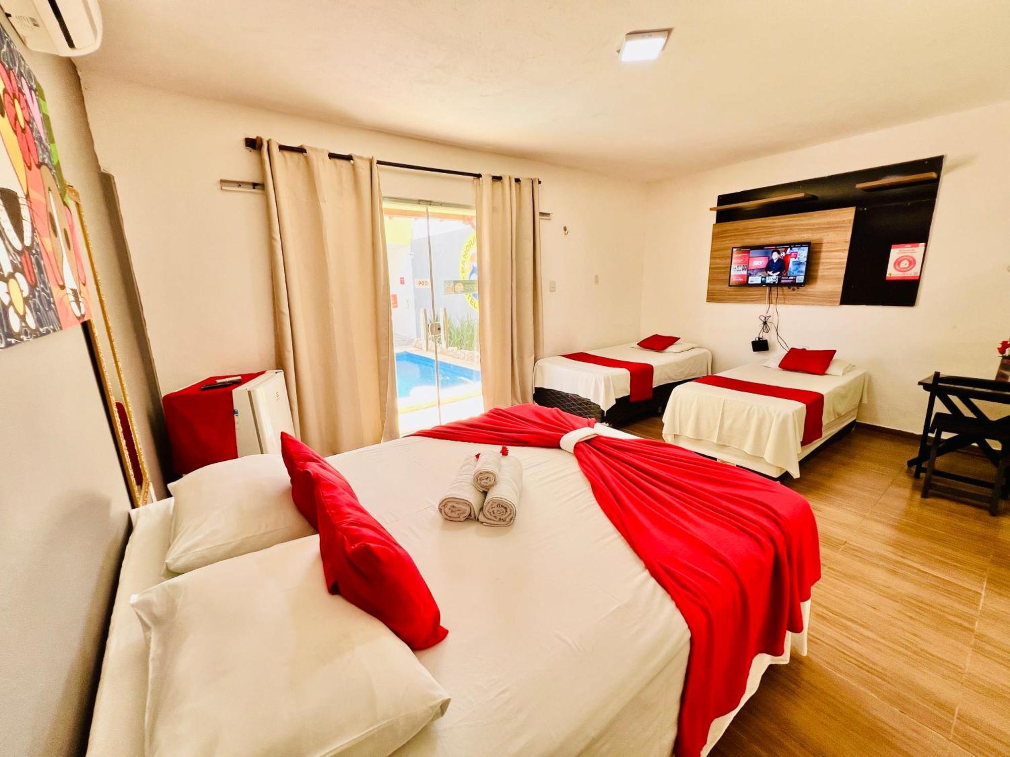 Hotel Pousada Panorama Beach São Miguel do Gostoso Kültér fotó