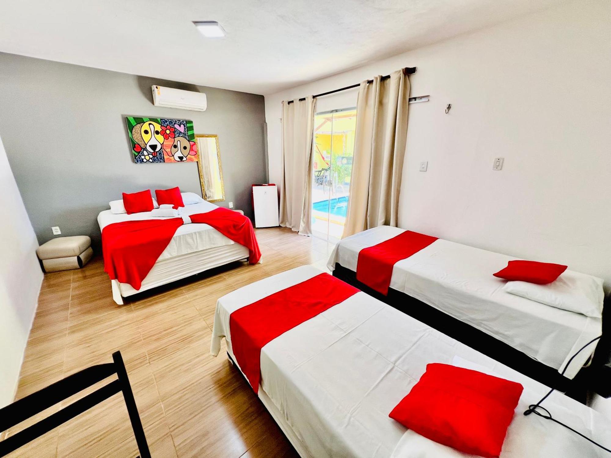 Hotel Pousada Panorama Beach São Miguel do Gostoso Kültér fotó