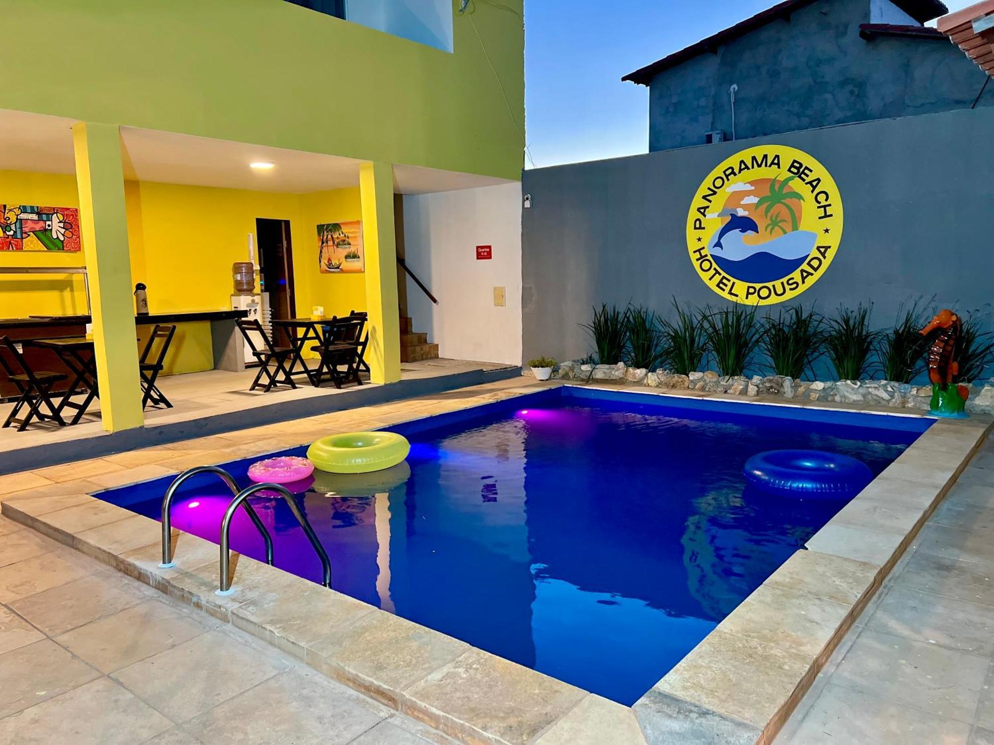 Hotel Pousada Panorama Beach São Miguel do Gostoso Kültér fotó