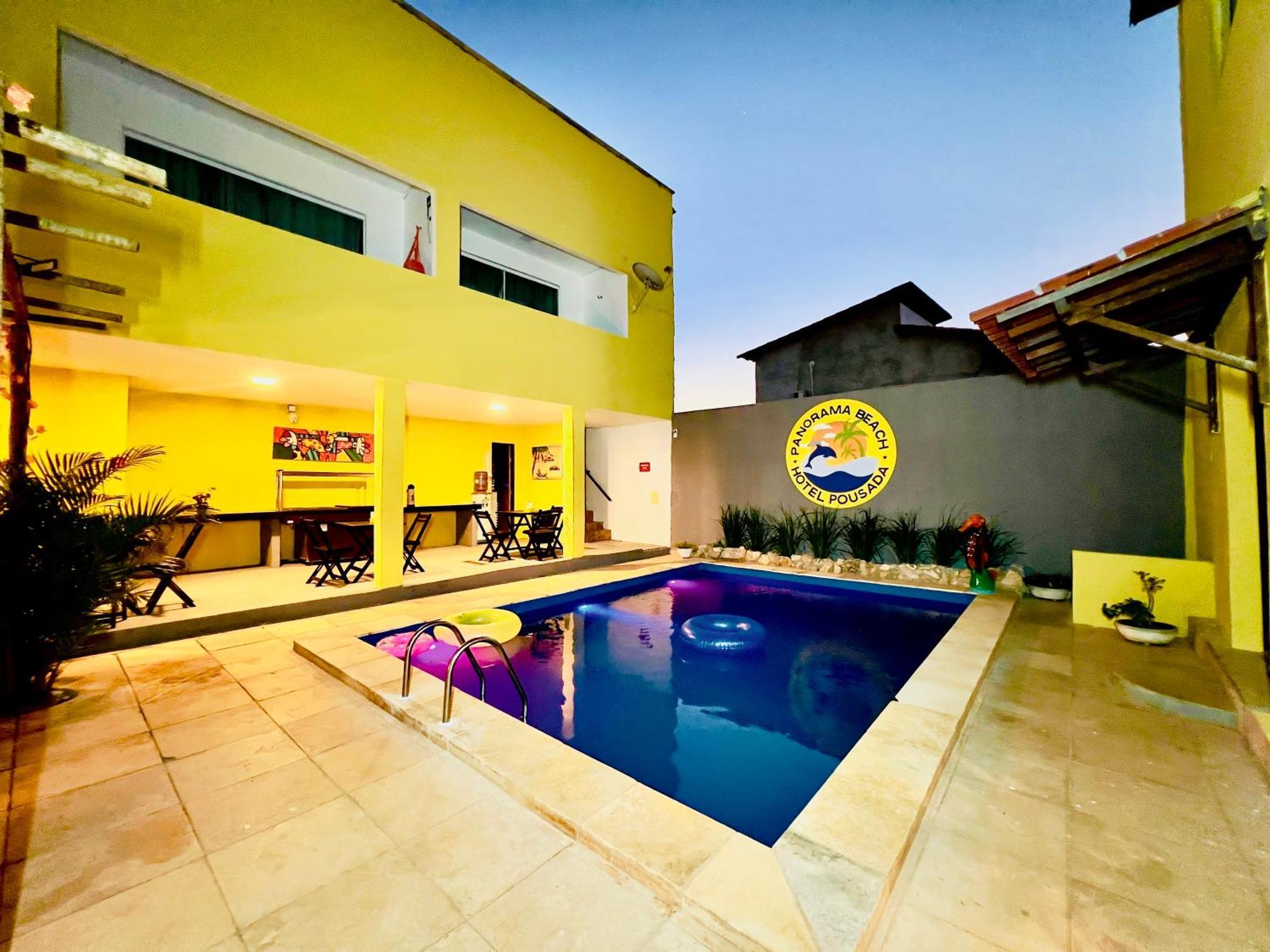 Hotel Pousada Panorama Beach São Miguel do Gostoso Kültér fotó